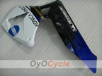 Kit de carenado por inyección para CBR600RR 03-04 - Blanco, Negro - Konica Minolta #OYO87902530