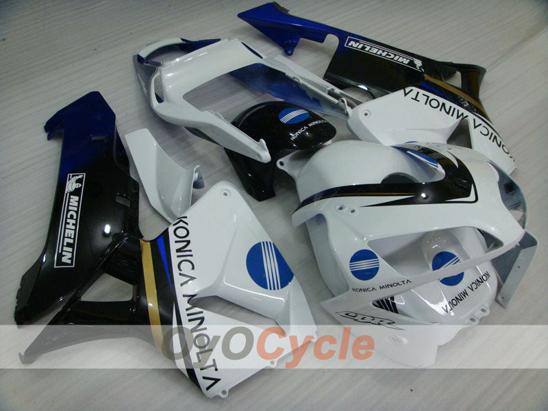 Kit de carenado por inyección para CBR600RR 03-04 - Blanco, Negro - Konica Minolta #OYO87902530 Imagen principal del producto