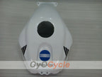 Kit de carenado por inyección para CBR600RR 03-04 - Blanco, Negro - Konica Minolta #OYO87902530
