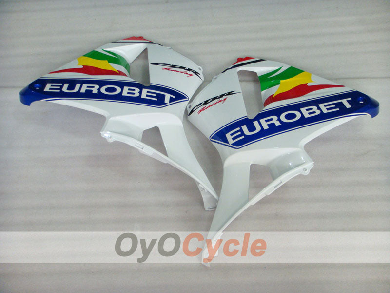 Kit de carenado por inyección para CBR600RR 03-04 - Blanco, Negro - Lee #OYO87902536