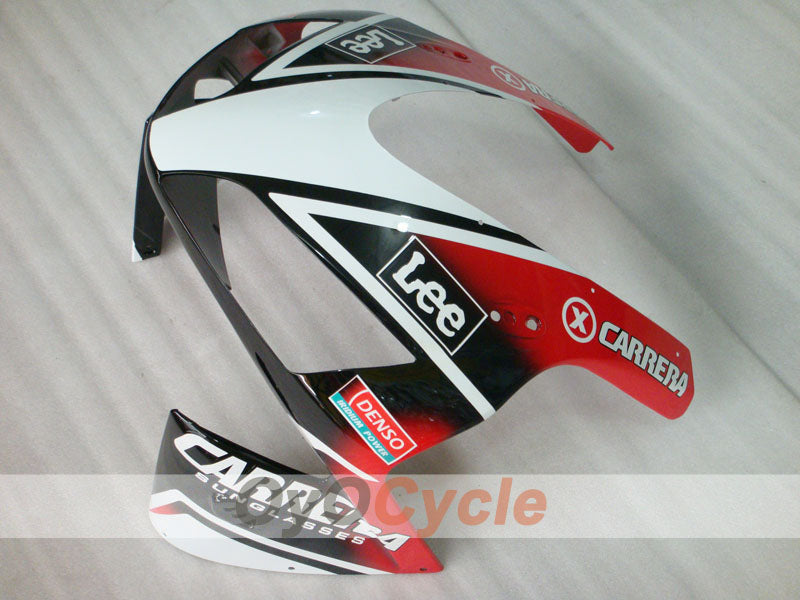 Kit de carenado por inyección para CBR600RR 03-04 - Blanco, Negro - Lee #OYO87902536