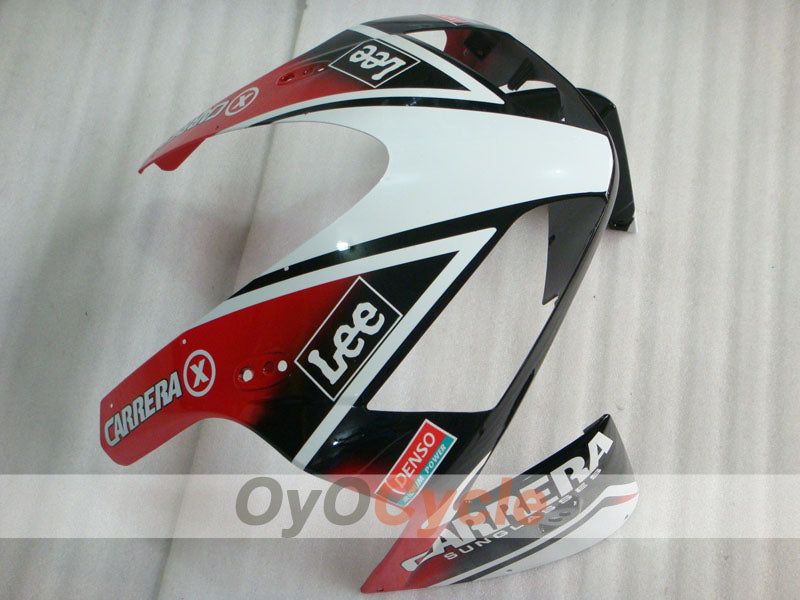 Kit de carenado por inyección para CBR600RR 03-04 - Blanco, Negro - Lee #OYO87902536