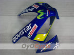 Carenado de inyección para CBR600RR 03-04 - Amarillo, Azul - Movistar #OYO87902537