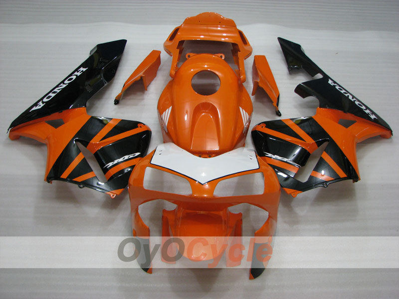 Carenado de inyección para CBR600RR 03-04 - Naranja, Negro - Estilo de fábrica #OYO87902568 Imagen secundaria del producto
