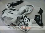 Kit de carenado por inyección para CBR600RR 03-04 - Blanco, Negro - Estilo de fábrica #OYO87902578