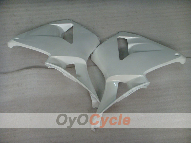 Kit de carenado por inyección para CBR600RR 03-04 - Blanco - Estilo de fábrica #OYO87902582
