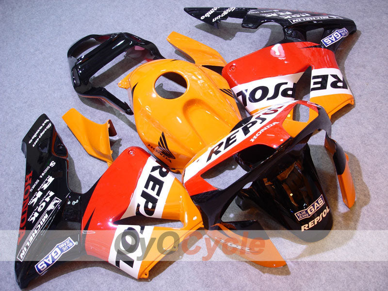 Carenado de inyección para CBR600RR 03-04 - Amarillo, Negro - Repsol #OYO87902583 Imagen principal del producto