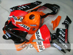 Kit de carenado de inyección para 03-04 CBR600RR - Naranja, Negro - Repsol #OYO87902584