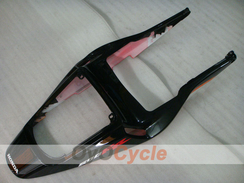 Kit de carenado de inyección para 03-04 CBR600RR - Naranja, Negro - Repsol #OYO87902584