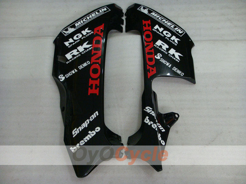 Kit de carenado de inyección para 03-04 CBR600RR - Naranja, Negro - Repsol #OYO87902584