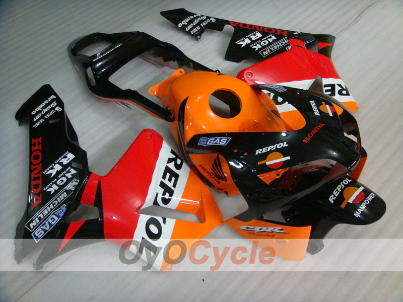Carenado de inyección para CBR600RR 03-04 - Naranja, Negro - Repsol #OYO87902585 Imagen principal del producto