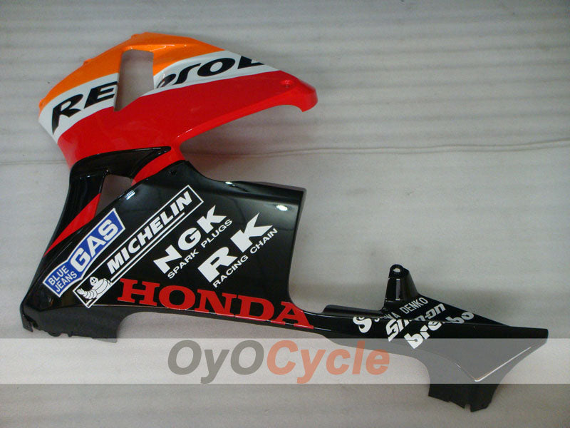 Carenado lateral izquierdo y derecho para Honda 03-04 CBR600RR #OYO87907268