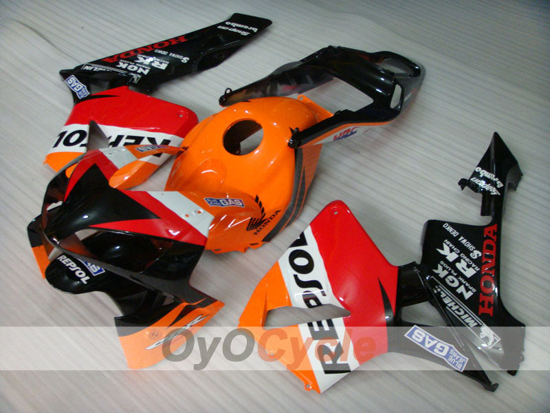 Kit de carenado por inyección para CBR600RR 03-04 - Naranja, Negro - Repsol #OYO87902587 Imagen principal del producto