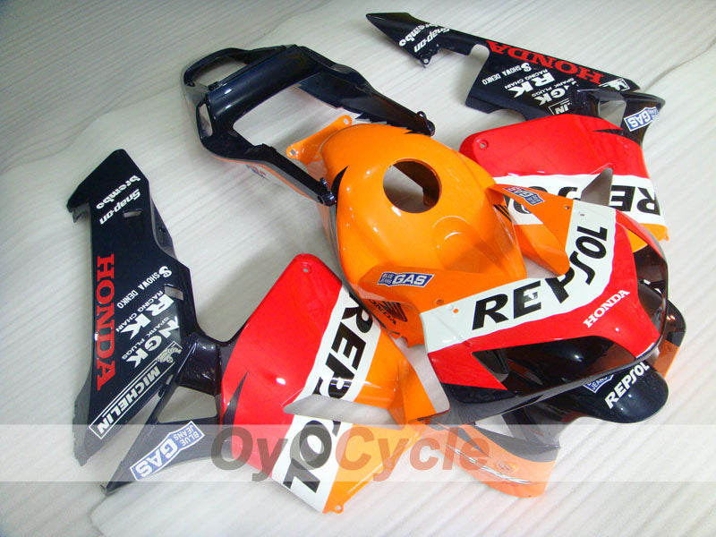 Kit de carenado de inyección para CBR600RR 03-04 - Rojo, Amarillo - Repsol #OYO87902588 Imagen principal del producto