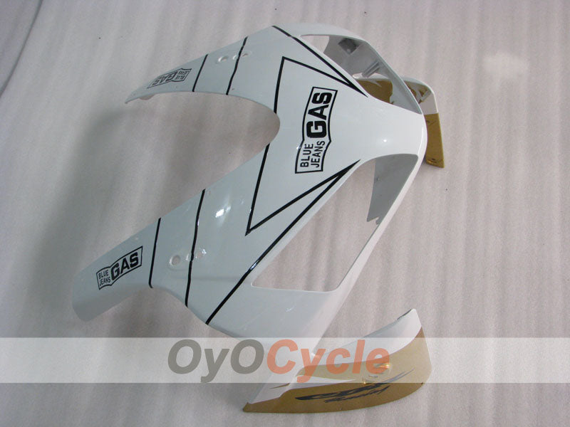 Kit de carenado por inyección para CBR600RR 03-04 - Blanco, Oro - Repsol #OYO87902590