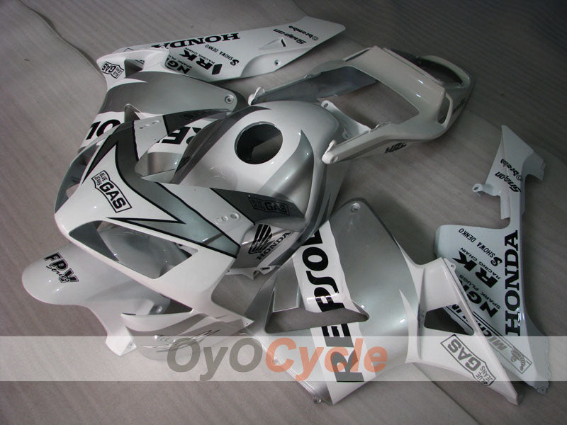 Kit de carenado por inyección para CBR600RR 03-04 - Blanco, Plata - Repsol #OYO87902592 Imagen secundaria del producto