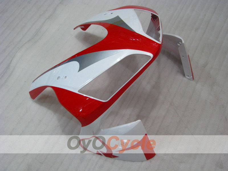 Kit de carenado por inyección para 03-04 CBR600RR - Rojo, Blanco - PRAMAC #OYO87902594