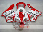 Kit de carenado por inyección para 03-04 CBR600RR - Rojo, Blanco - PRAMAC #OYO87902594