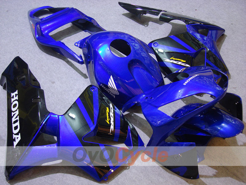 Kit de carenado por inyección para CBR600RR 03-04 - Azul, Negro - Estilo de fábrica #OYO87902598 Imagen principal del producto