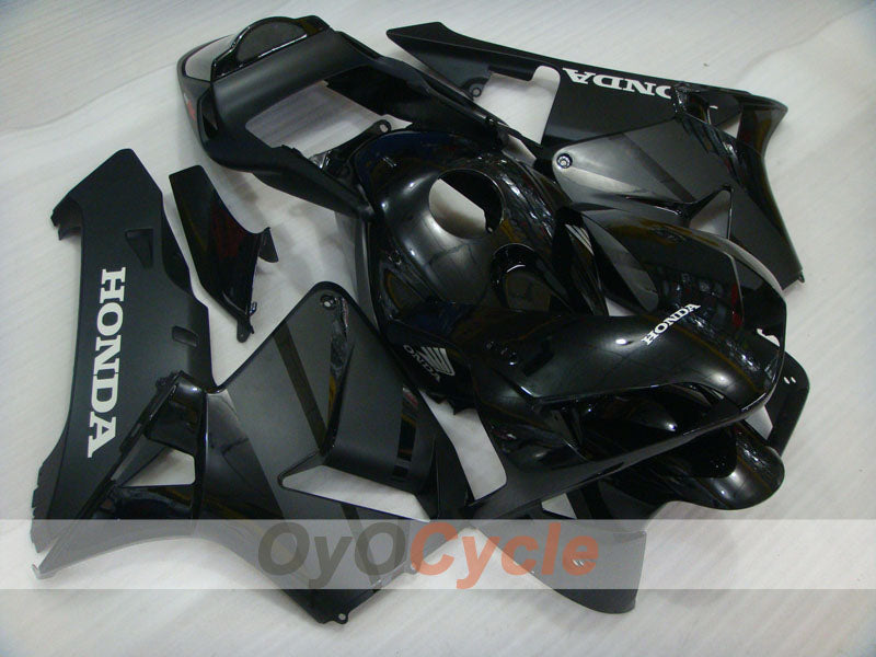 Kit de carenado por inyección para CBR600RR 03-04 - Negro - Estilo de fábrica #OYO87902602