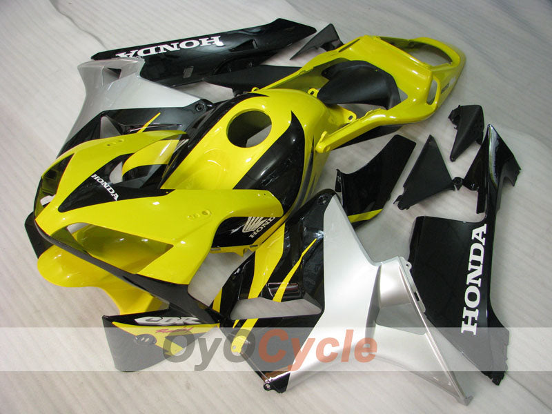 Kit de carenado por inyección para CBR600RR 03-04 - Amarillo, Negro - Estilo de fábrica #OYO87902612 Imagen secundaria del producto