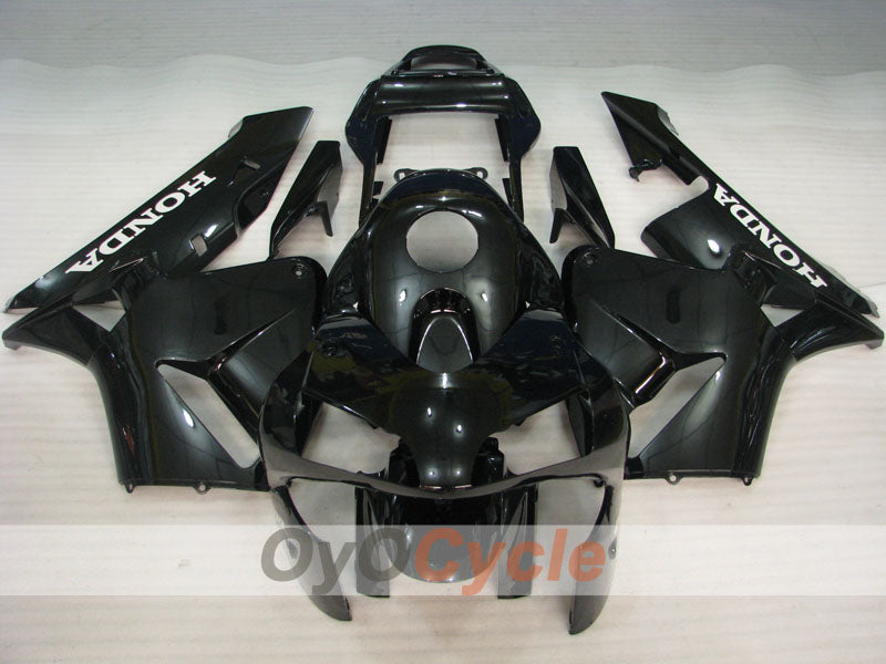 Kit de carenado de inyección para CBR600RR 03-04 - Negro - Estilo de fábrica #OYO87902613