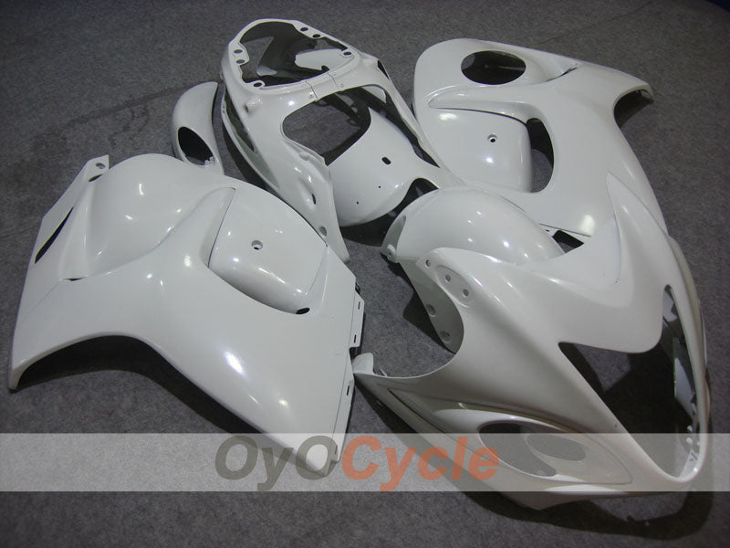 Kit de carenado por inyección para GSXR1300 Hayabusa 08-20 - Blanco - Estilo de fábrica #OYO87902650