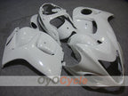 Kit de carenado por inyección para GSXR1300 Hayabusa 08-20 - Blanco - Estilo de fábrica #OYO87902650