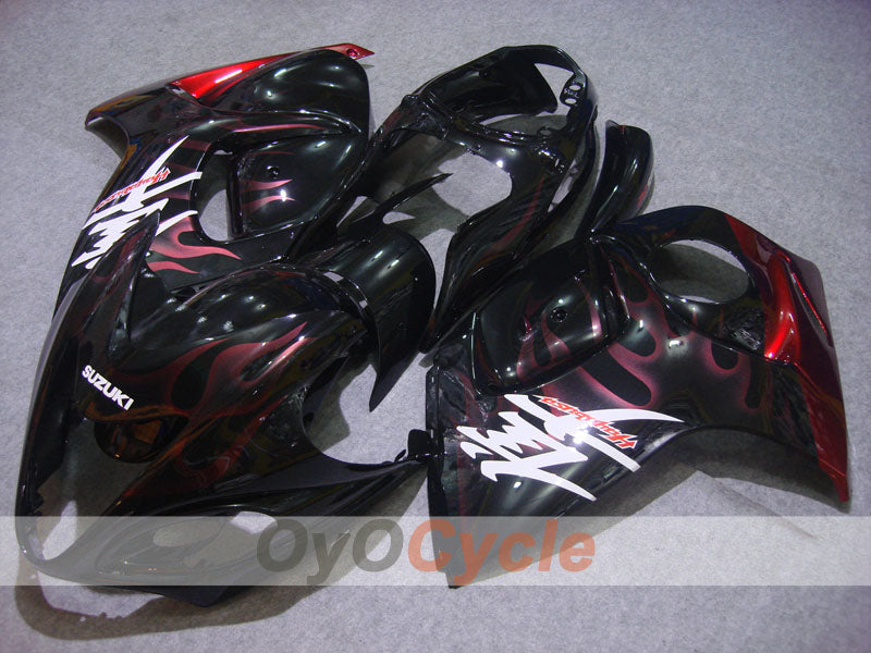 Kit de carenado de inyección para GSXR1300 Hayabusa 08-20 - Rojo, Negro - Llama #OYO87902668 Imagen principal del producto