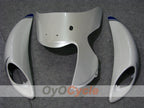 Kit de carenado de inyección para GSXR1300 Hayabusa 08-20 - Azul, blanco - Llama #OYO87902670