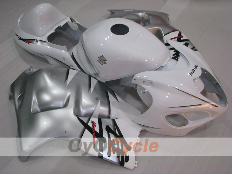 Kit de carenado por inyección para GSXR1300 Hayabusa 99-07 - Blanco, Plata - Estilo de fábrica #OYO87902673 Imagen principal del producto