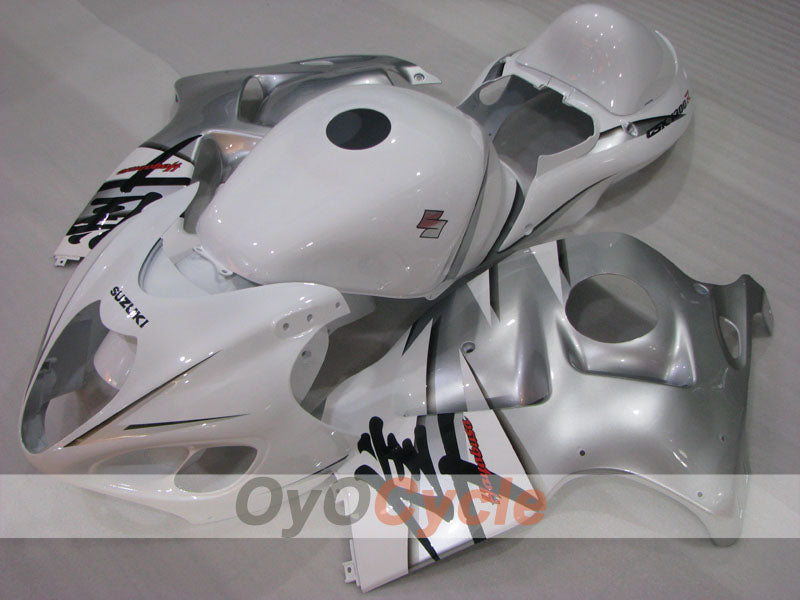 Kit de carenado por inyección para GSXR1300 Hayabusa 99-07 - Blanco, Plata - Estilo de fábrica #OYO87902673 Imagen secundaria del producto