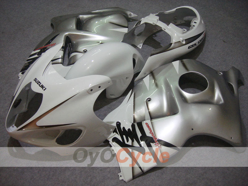 Kit de carenado por inyección para GSXR1300 Hayabusa 99-07 - Blanco, plateado - Estilo de fábrica #OYO87902674 Imagen principal del producto
