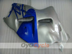 Kit de carenado por inyección para GSXR1300 Hayabusa 99-07 - Azul, Plata - Estilo de Fábrica #OYO87902678