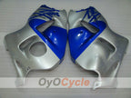 Kit de carenado por inyección para GSXR1300 Hayabusa 99-07 - Azul, Plata - Estilo de Fábrica #OYO87902678