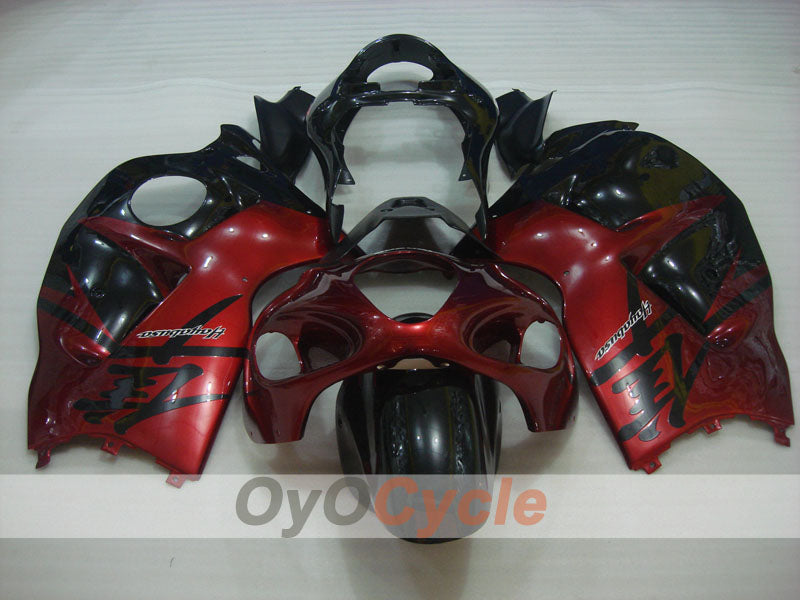 Carenado inyectado para GSXR1300 Hayabusa 99-07 - Rojo, Negro - Estilo de fábrica #OYO87902681 Imagen secundaria del producto