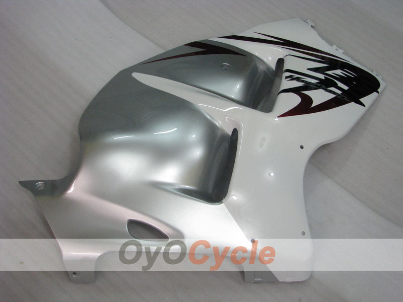 Carenado completo para GSXR1300 Hayabusa 99-07 - Blanco, Plata - Estilo de fábrica #OYO87902682