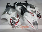 Carenado completo para GSXR1300 Hayabusa 99-07 - Blanco, Plata - Estilo de fábrica #OYO87902682