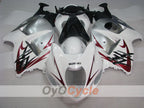 Carenado completo para GSXR1300 Hayabusa 99-07 - Blanco, Plata - Estilo de fábrica #OYO87902682