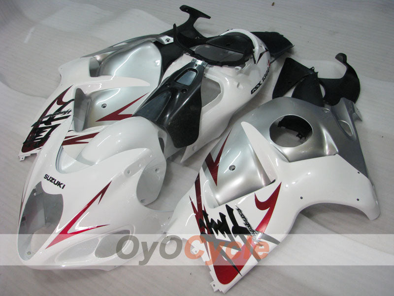 Carenado completo para GSXR1300 Hayabusa 99-07 - Blanco, Plata - Estilo de fábrica #OYO87902682 Imagen principal del producto