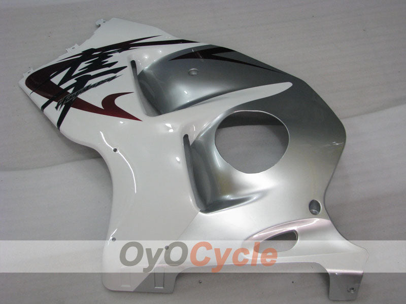 Carenado completo para GSXR1300 Hayabusa 99-07 - Blanco, Plata - Estilo de fábrica #OYO87902682