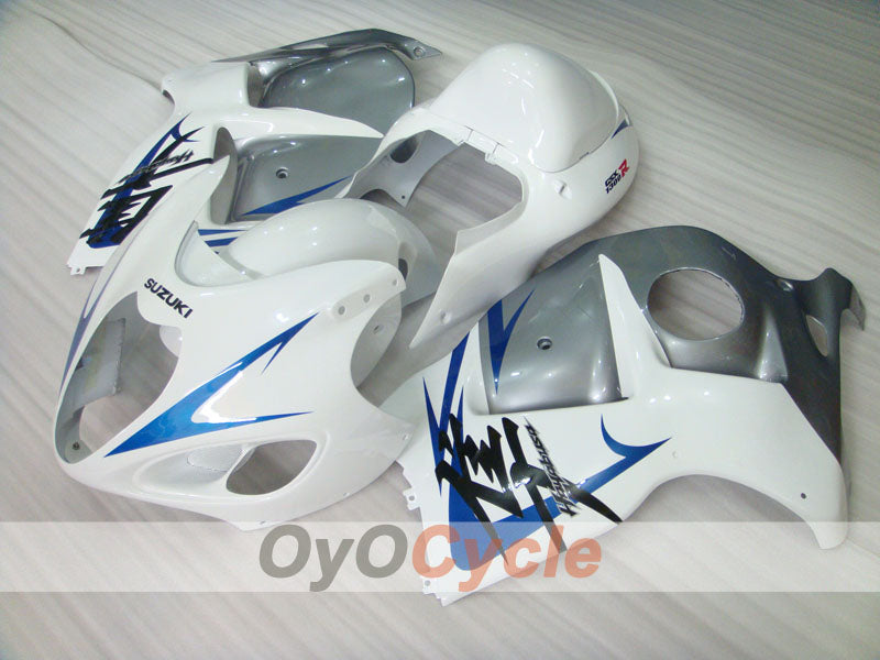 Kit de carenado por inyección para GSXR1300 Hayabusa 99-07 - Blanco, Plata - Estilo de fábrica #OYO87902683 Imagen principal del producto