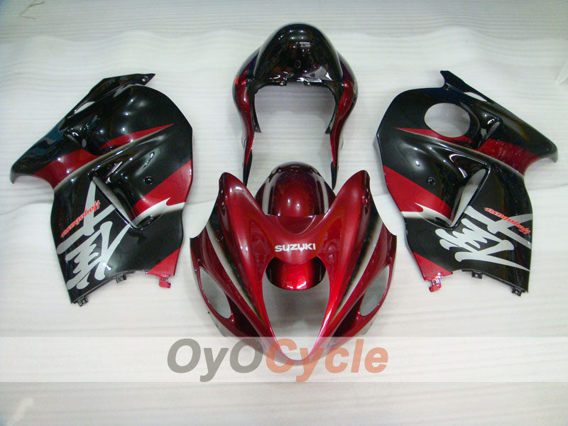 Kit de carenado por inyección para GSXR1300 Hayabusa 99-07 - Rojo, Negro - Estilo de fábrica #OYO87902692 Imagen secundaria del producto