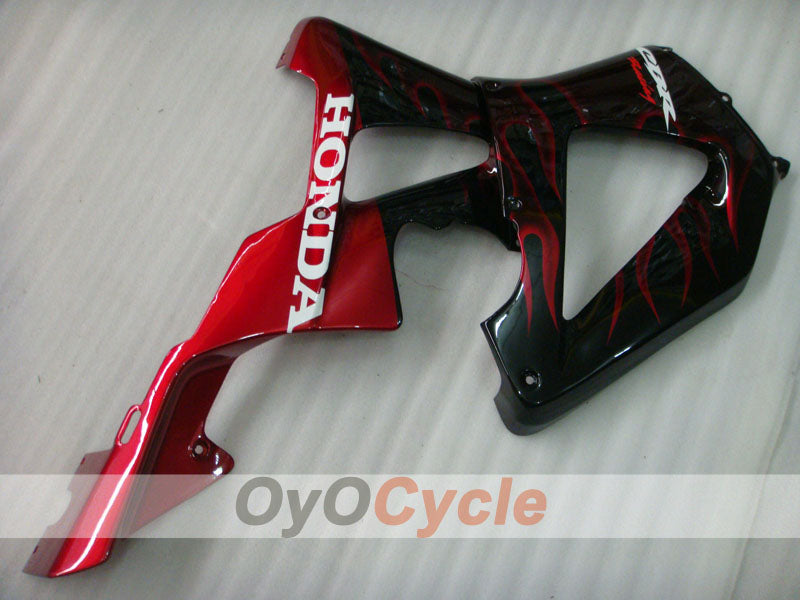Kit de carenado por inyección para CBR900RR 929 00-01 - Rojo, Negro - Llama #OYO87902701