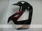 Kit de carenado por inyección para CBR900RR 929 00-01 - Rojo, Negro - Llama #OYO87902701