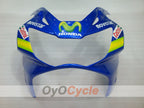 Kit de carenado por inyección para 00-01 CBR900RR 929 - Amarillo, Azul - Movistar #OYO87902710