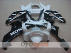 Kit de carenado por inyección para CBR900RR 929 00-01 - Blanco, Negro - Estilo de fábrica #OYO87902711