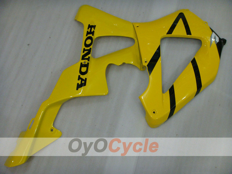 Kit de carenado de inyección para CBR900RR 929 00-01 - Amarillo, Negro - Estilo de fábrica #OYO87902716