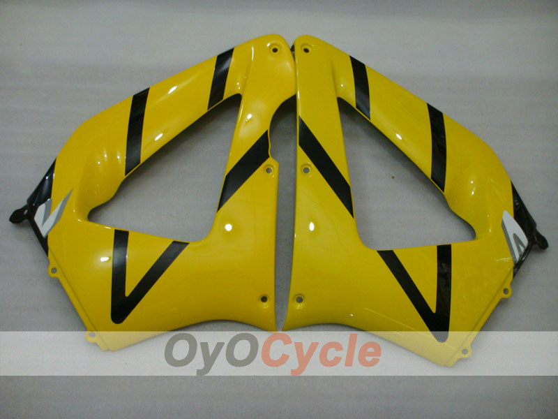 Kit de carenado de inyección para CBR900RR 929 00-01 - Amarillo, Negro - Estilo de fábrica #OYO87902716