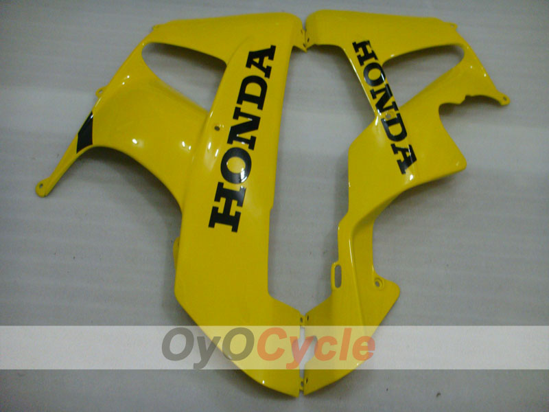 Kit de carenado de inyección para CBR900RR 929 00-01 - Amarillo, Negro - Estilo de fábrica #OYO87902716